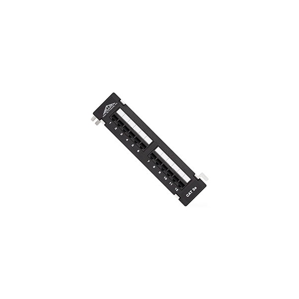 Cat 5e Patch Panel, 12-Port